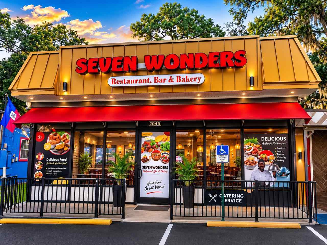 The Seven Wonders Restaurant & Bakery storefront